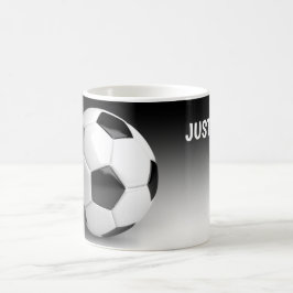 Copa personalizada de tazas de café de fútbol