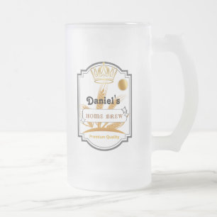 Copa personalizada de vidrio de cerveza
