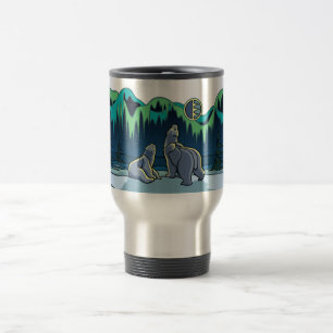 Copa Polar de Oso de Oso de Arte de Oso