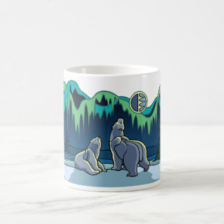 Copa Polar de Oso Tribal Oso Arte Mugs Cups de oso