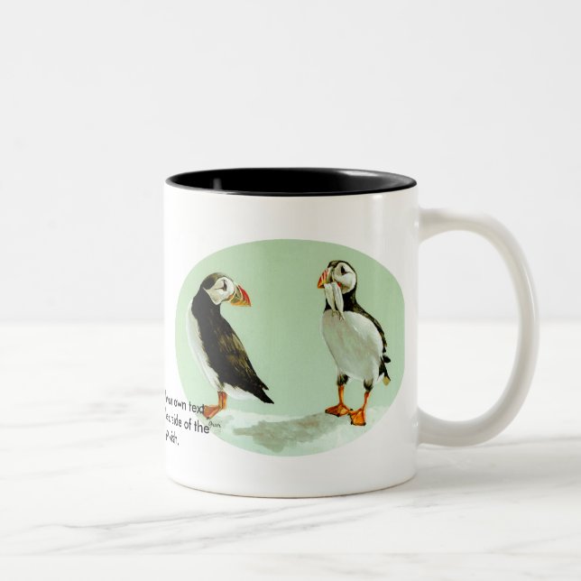 Copa Puffins Mug (Derecha)