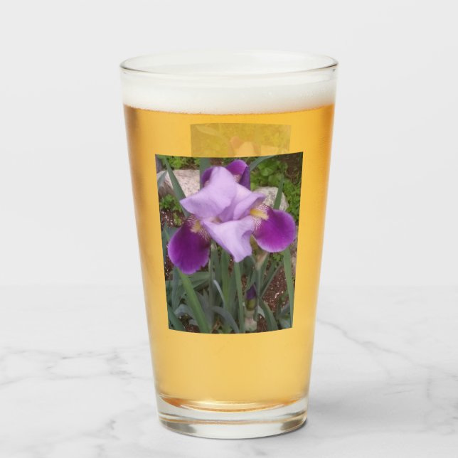 Copa Purple Iris Glass (Anverso (lleno))
