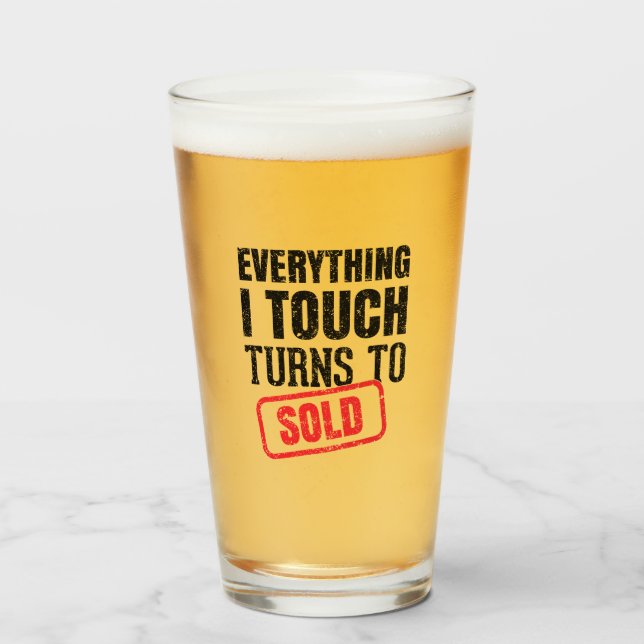 Copa Realtor Agent Glass (Anverso (lleno))