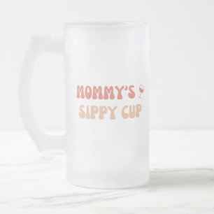 Copa Sippy de mamá - Graciosa taza de cerveza para