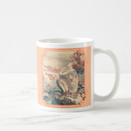 Copa Sirena de Vintage 20: Pescado/coral francés p