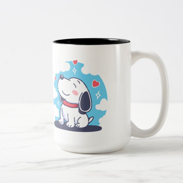 Copa Snoopy Peanuts Coffee Mug Cup (Derecha)