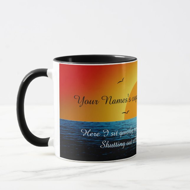 Copa Soul Sunset con Personalización (Izquierda)