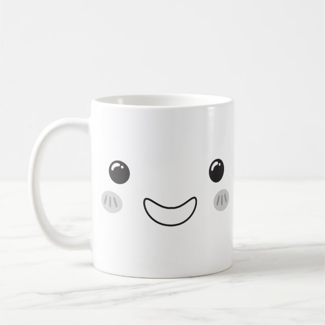 Copa Super Cute Smiley de café (Izquierda)