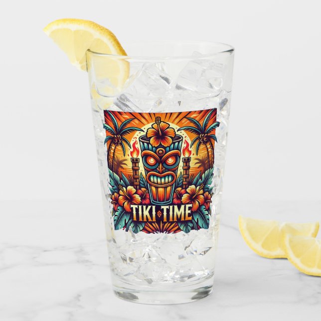 Copa Tiki Time Glass (Anverso (hielo))