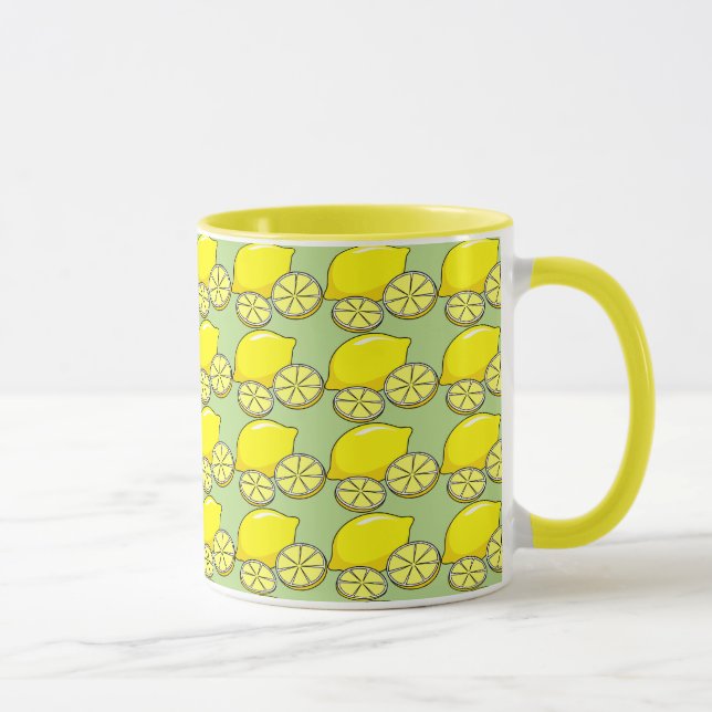 Copa Verde de Café Lemon y Lime (Derecha)