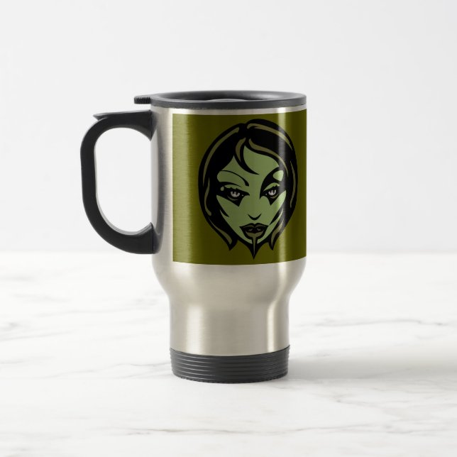 Copa Zombie Regalos Zombie no muertos Mugs de Viaj (Izquierda)
