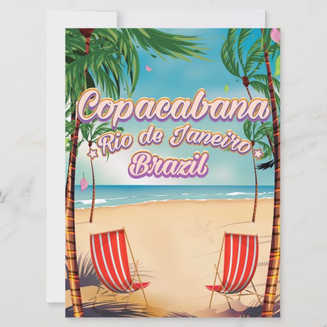 Copacabana, playa de Río de Janeiro (Anverso)