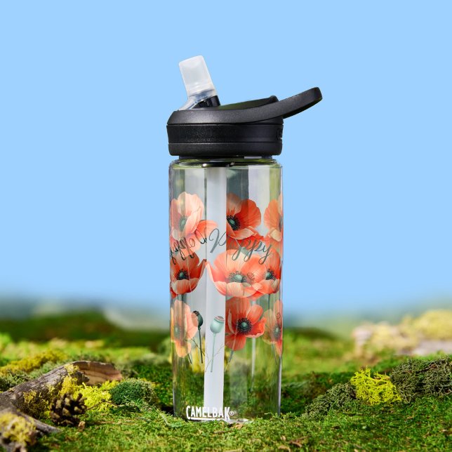 Copas acuáticas Nombre Botella de agua Floral (Subido por el creador)