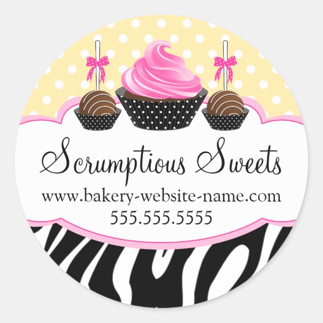 Copas de pastelería Pastel Panadería Sellos de caj (Anverso)