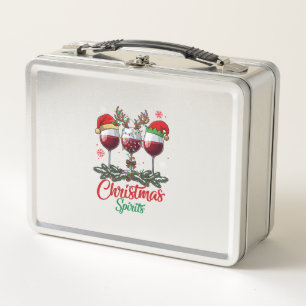 Copas de vino Espíritus de Navidad Reno Cuerno Pi