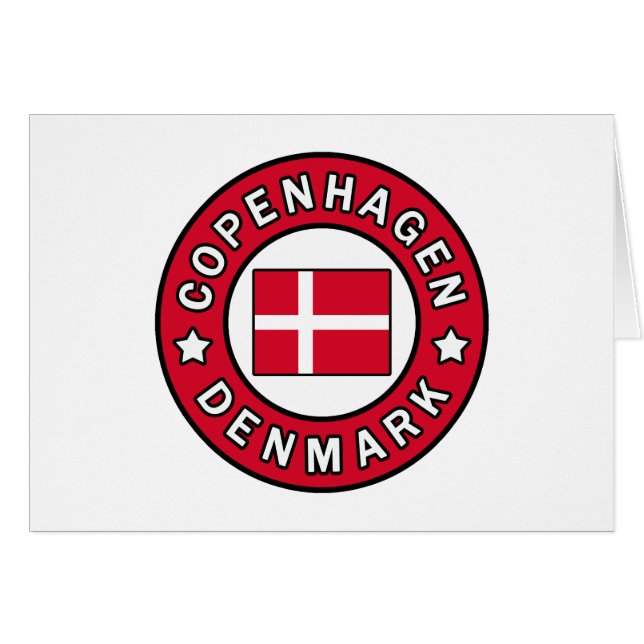 Copenhague Dinamarca (Anverso (Horizontal))