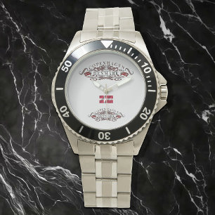 Copenhague llama a reloj de pulsera de acero inoxi