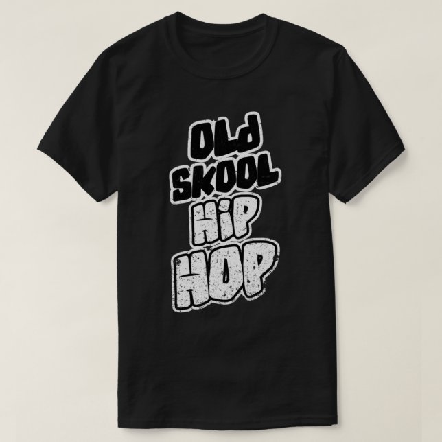Copia de camiseta clásica de hip-hop de Old School (Diseño del anverso)