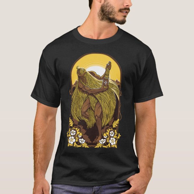 Copia de camiseta clásica Obaluae de Art Nouveau (Anverso)