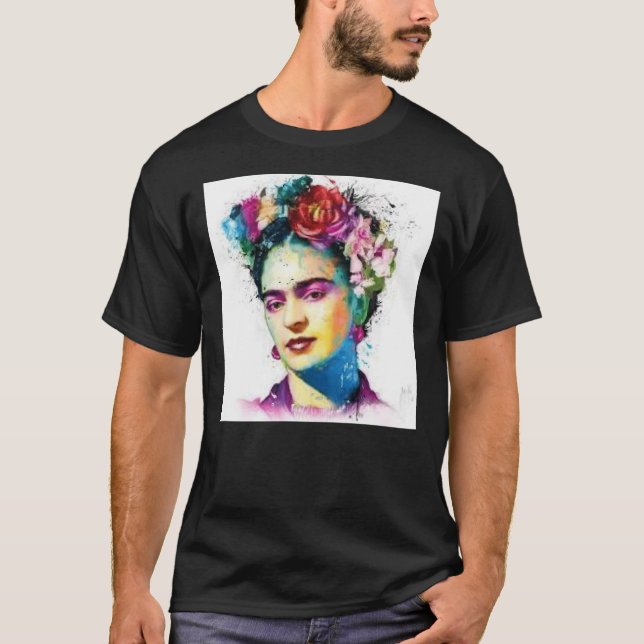Copia de camiseta esencial de Frida Kahlo Chiffon (Anverso)