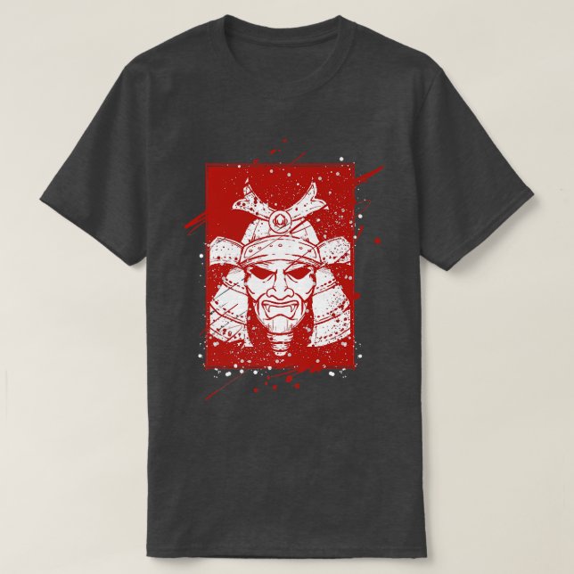 Copia de camiseta premium de Katana en Samurai jap (Diseño del anverso)