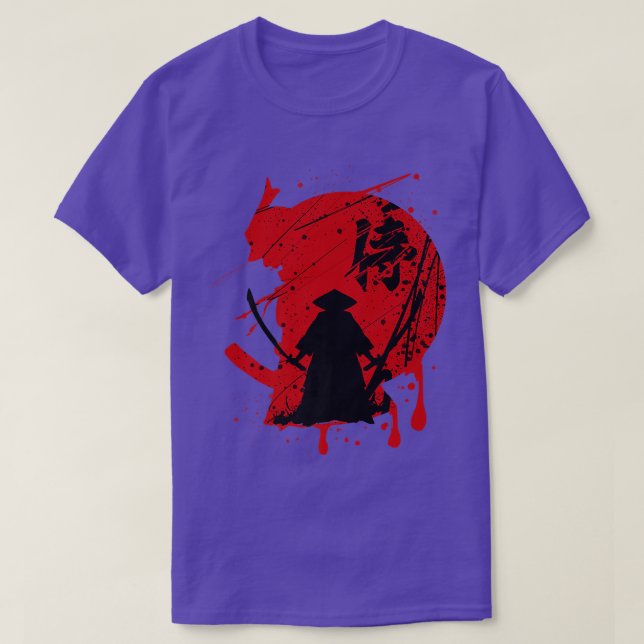 Copia de camiseta premium de Samurai Katana Premiu (Diseño del anverso)