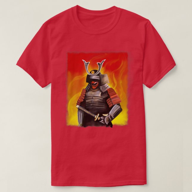Copia de camiseta premium de Samurai Katana Premiu (Diseño del anverso)