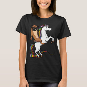 Copia de la camiseta clásica de Unicorn de perro d