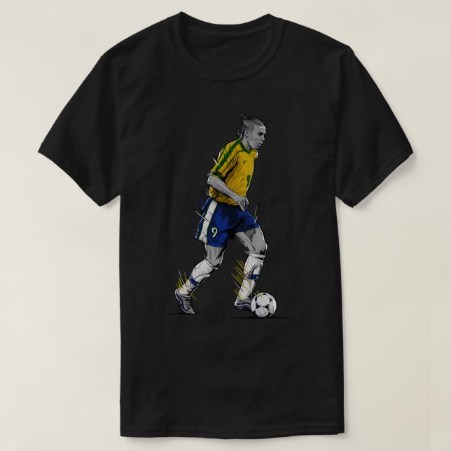 Copia de la camiseta clásica del fenómeno Ronaldo  (Diseño del anverso)