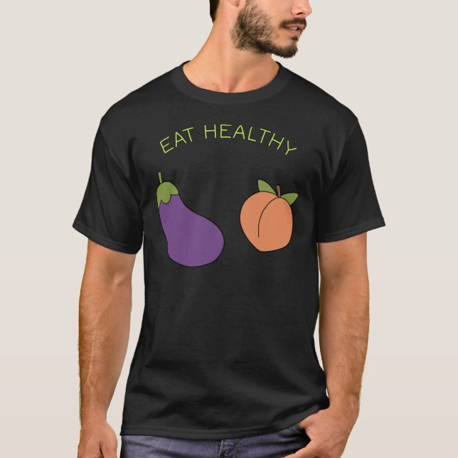 Copia de la camiseta Eggplant y Peach (Anverso)