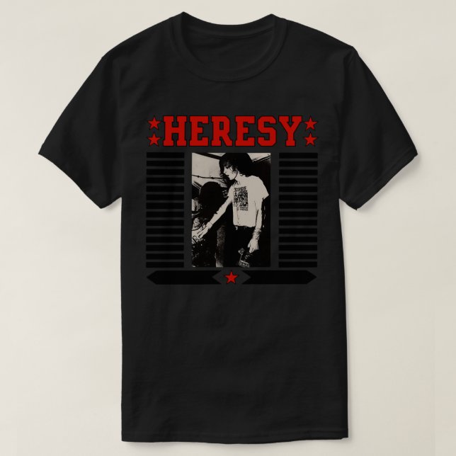 copia de la camiseta sox de hormigón herejía (Diseño del anverso)