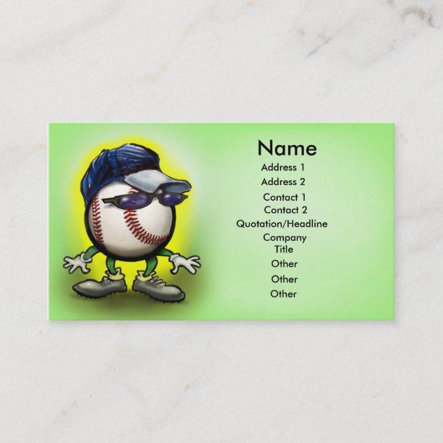 Copia de la tarjeta de la cubierta de béisbol, nom (Anverso)