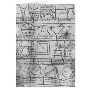 Copia del facsímil de figuras geométricas