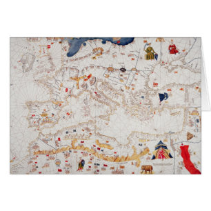 Copia del mapa catalán de Europa, África del Norte