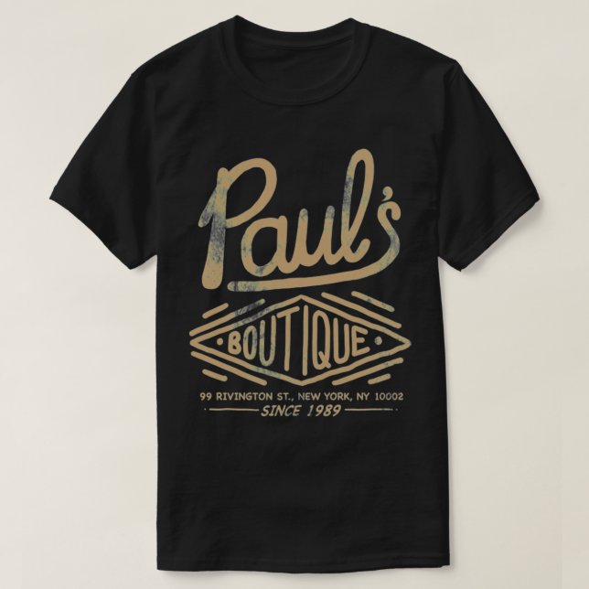 Copia esencial de camiseta de la tienda de Paul NY (Diseño del anverso)