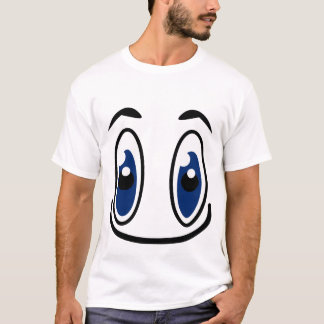 Copia googly de los ojos del diseño de la camiseta