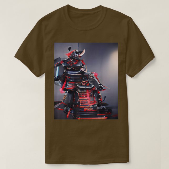 Copias gráficas de camisetas de Samurai CyberPunk  (Diseño del anverso)