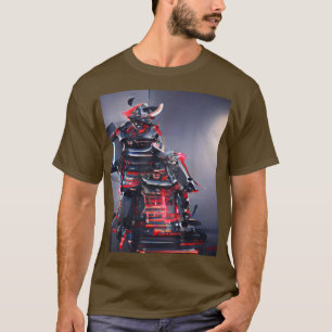 Copias gráficas de camisetas de Samurai CyberPunk 
