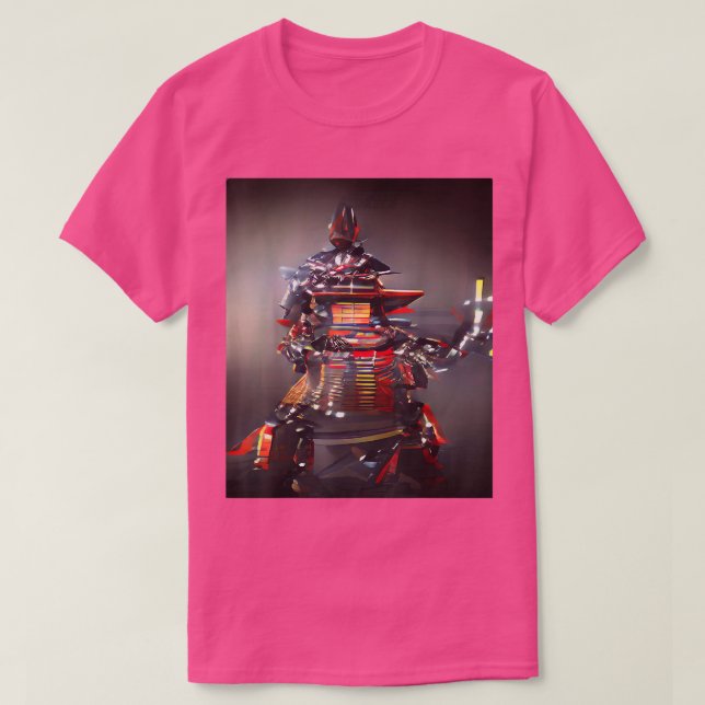 Copias gráficas de camisetas de Samurai CyberPunk  (Diseño del anverso)