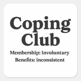Coping Club - Pegatina