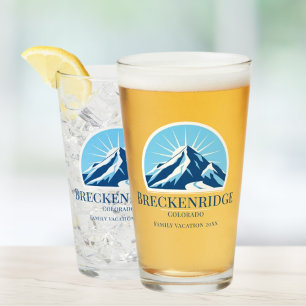 Copo de cerveza del resort de esquí Breckenridge C