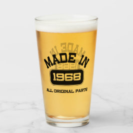 Copo de cerveza para cumpleaños 50