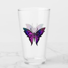 Copo de Vidro (Glass Cup) Borboleta Mística