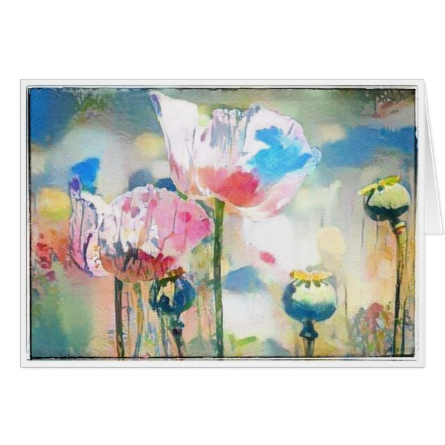 Copos de color de agua (Anverso (Horizontal))