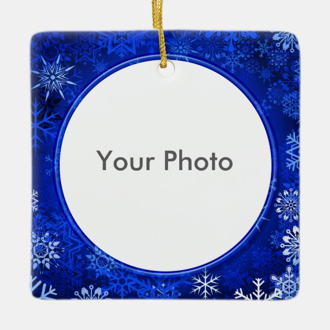 Copos de nieve 3A Ornamentos (Anverso)