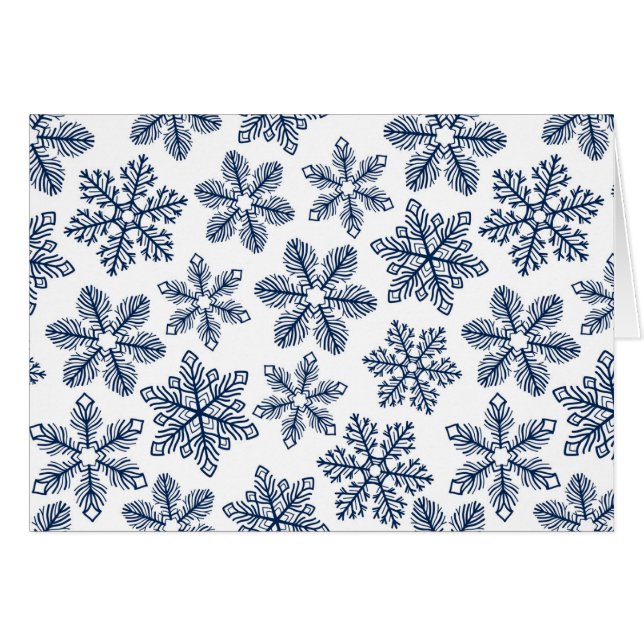 Copos de nieve azules (Anverso (Horizontal))