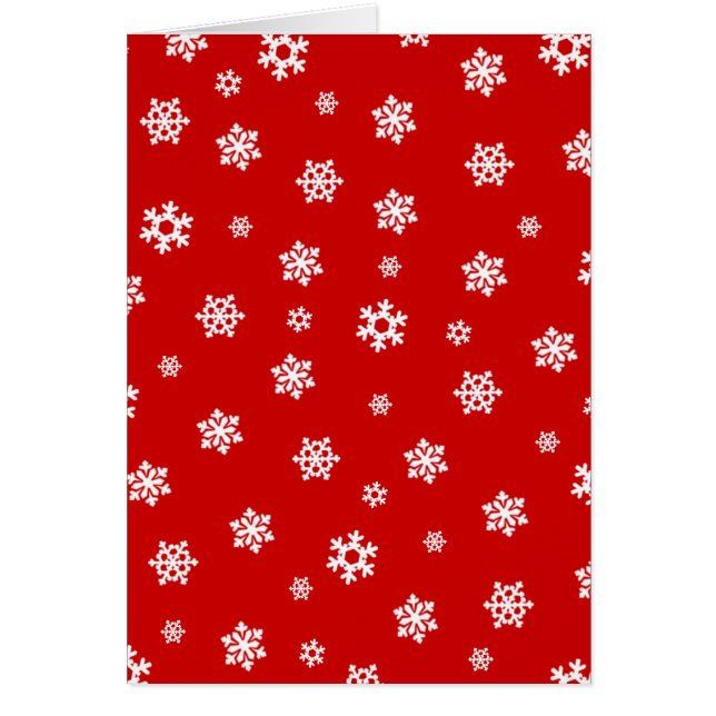 Copos de nieve (blanco) [patrón de Navidades] (Frente)