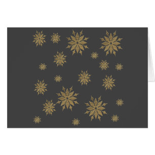 copos de nieve, copos de nieve dorados,