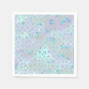 Copos de nieve de la servilleta fiesta