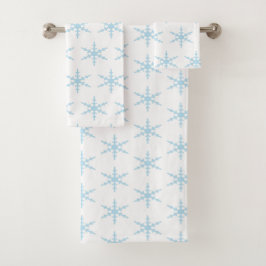 copos de nieve del azul del invierno